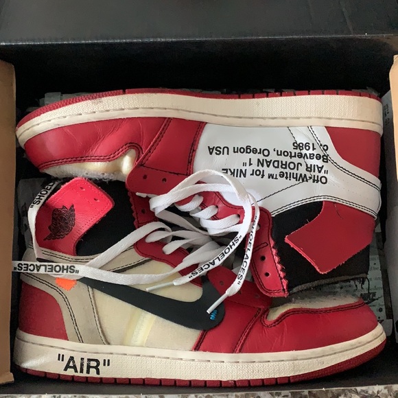 nike off white jordan chicago